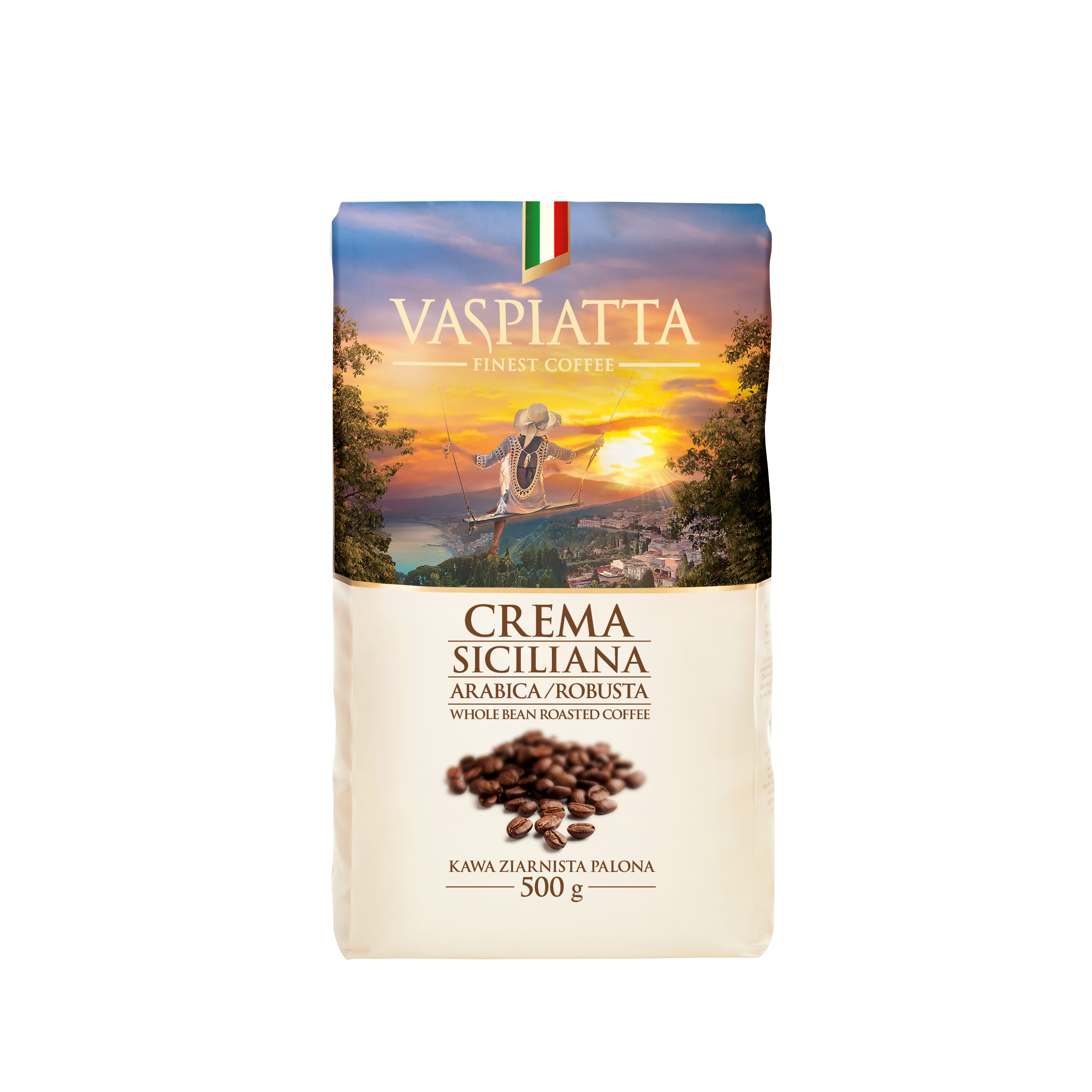 Kawa Ziarnista Vaspiatta Crema Siciliana 500g