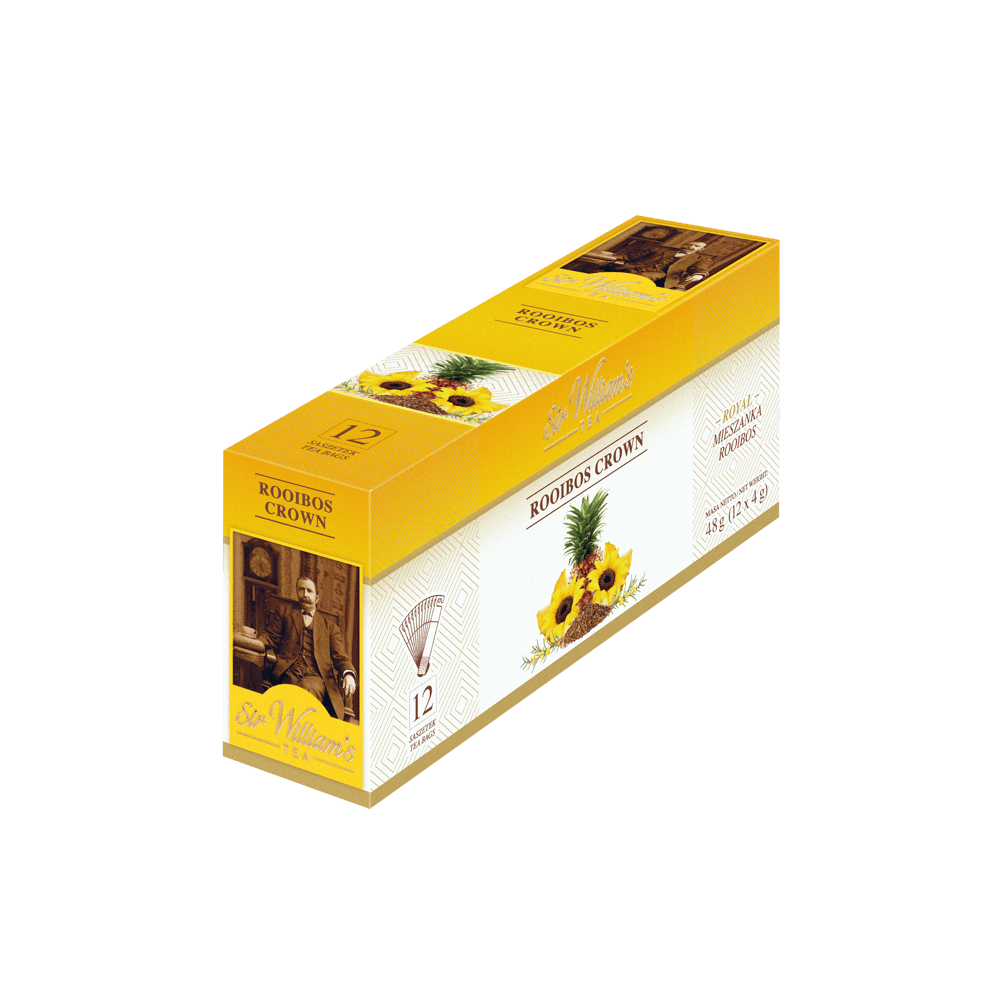Mieszanka Rooibos Sir William's Rooibos Crown 12 Saszetek