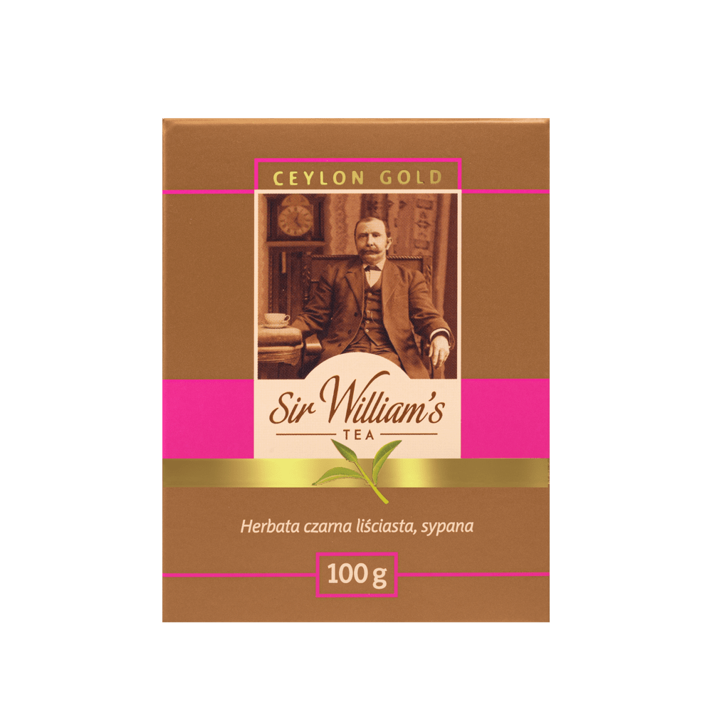 Liściasta Herbata Sir William's Tea Ceylon Gold 100g