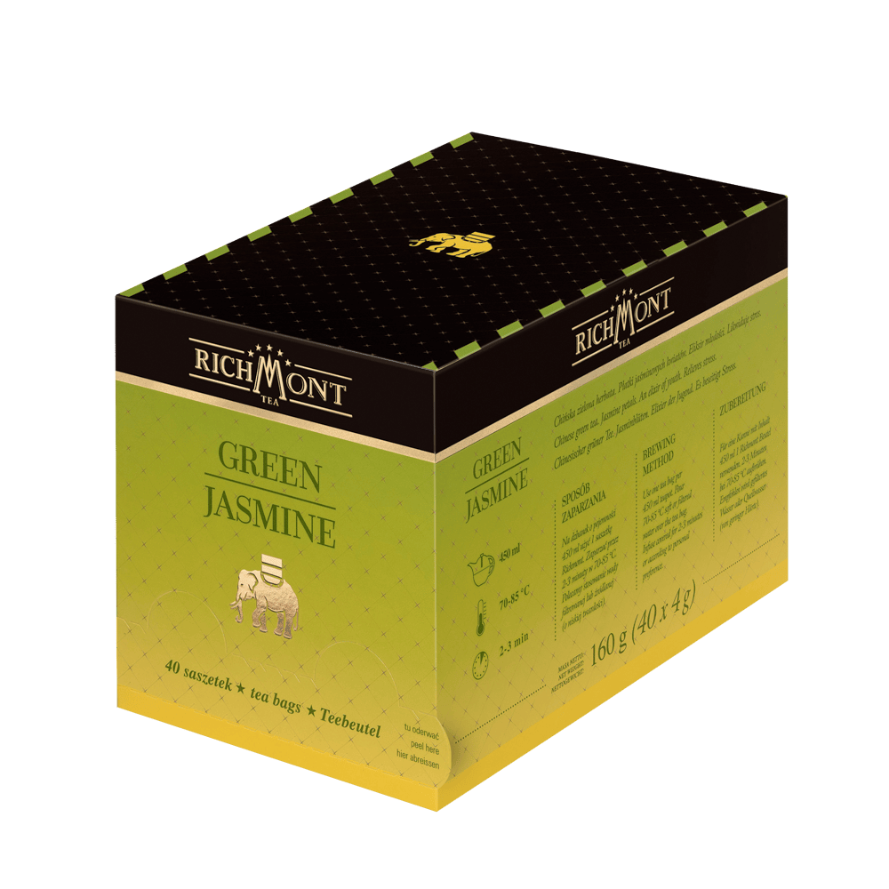 Green Tea Richmont Green Jasmine 40 Tea Bags 