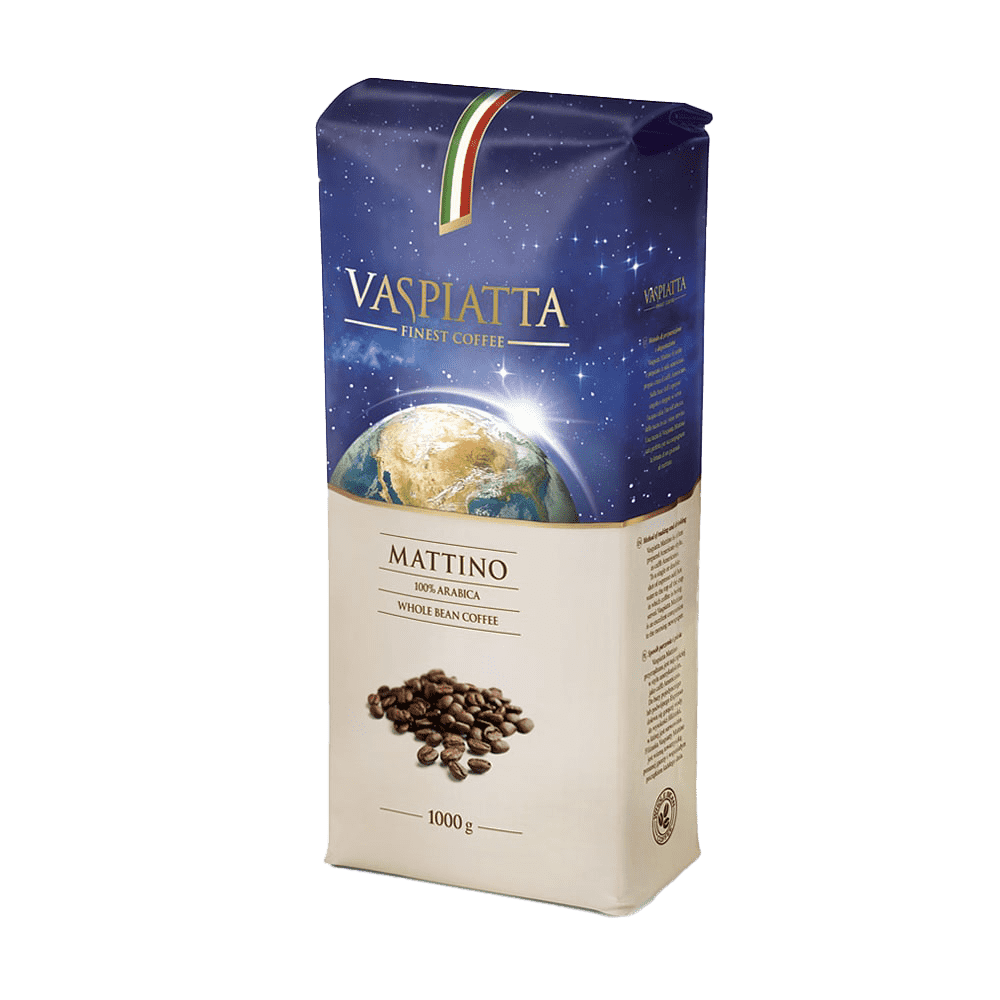 Whole Bean Coffee Vaspiatta Mattino 1kg
