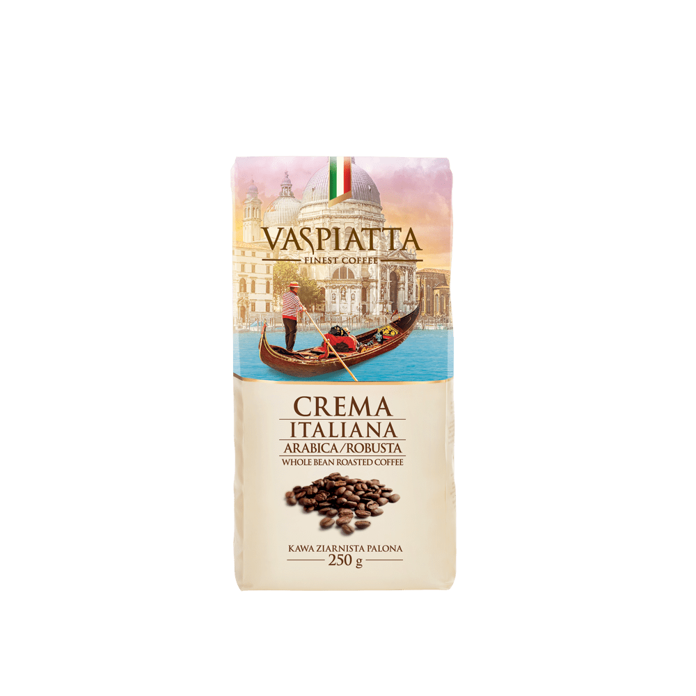 Kawa Ziarnista Vaspiatta Crema Italiana 250g 
