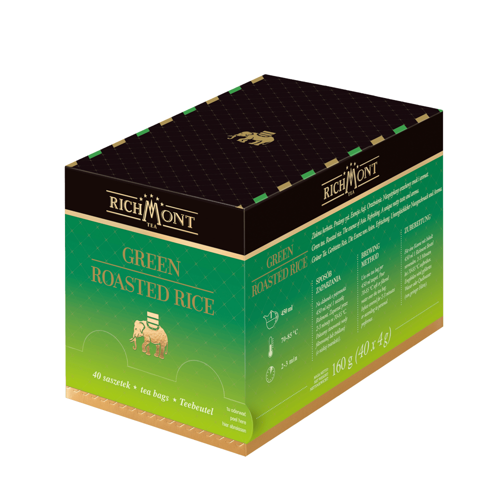 Zielona Herbata Richmont Green Roasted Rice 40 Saszetek