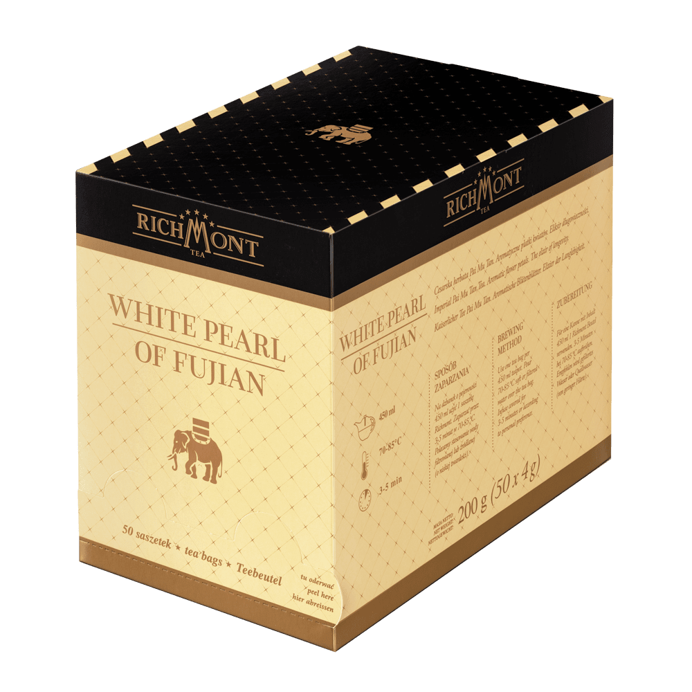Biała Herbata Richmont White Pearl of Fujian 50 Saszetek 