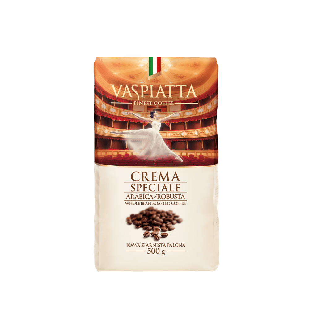 Whole Beans Caffee Vaspiatta Crema Speciale 500g