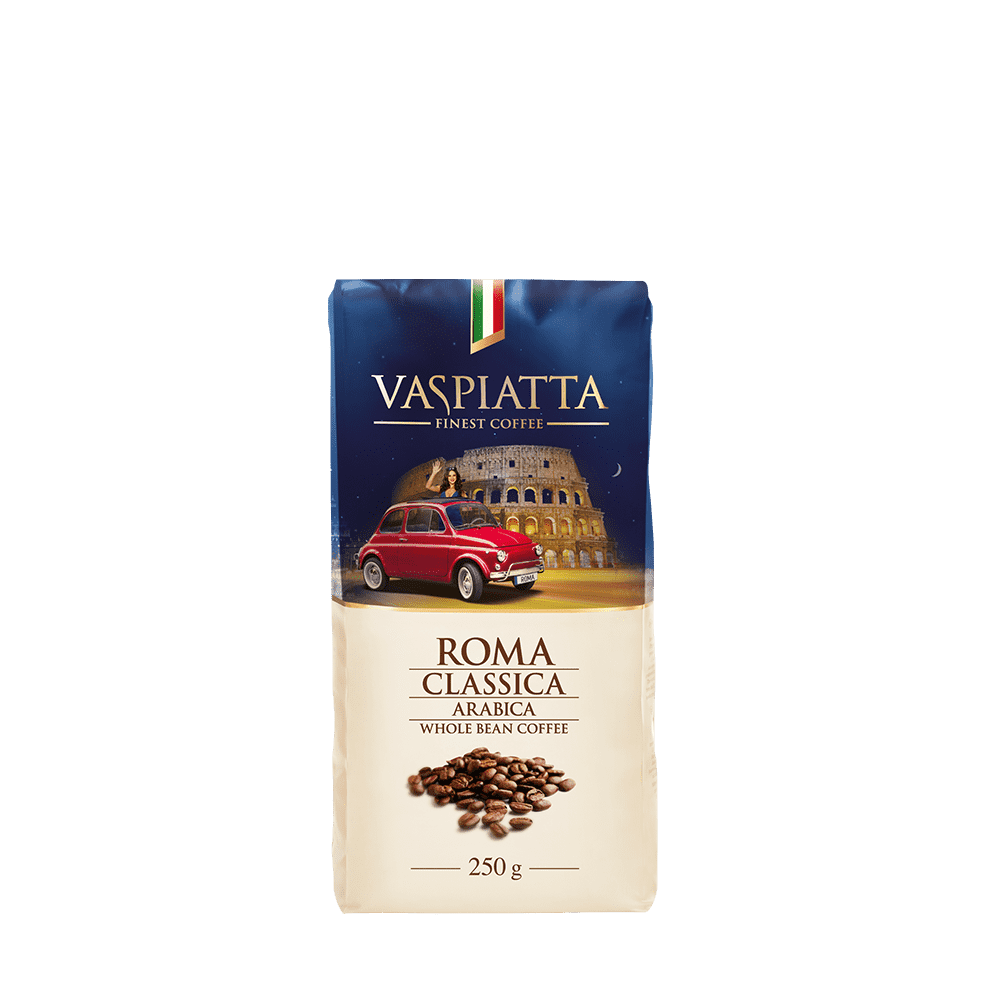 Whole Bean Coffee Vaspiatta Roma Classica 250g