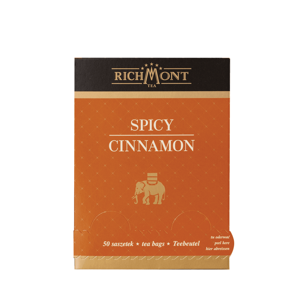 Owocowa Herbata Richmont Spicy Cinnamon 50 Saszetek 