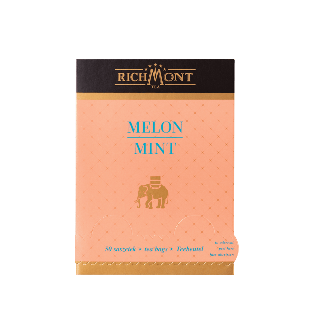 Owocowa Herbata Richmont Melon Mint 50 Saszetek 