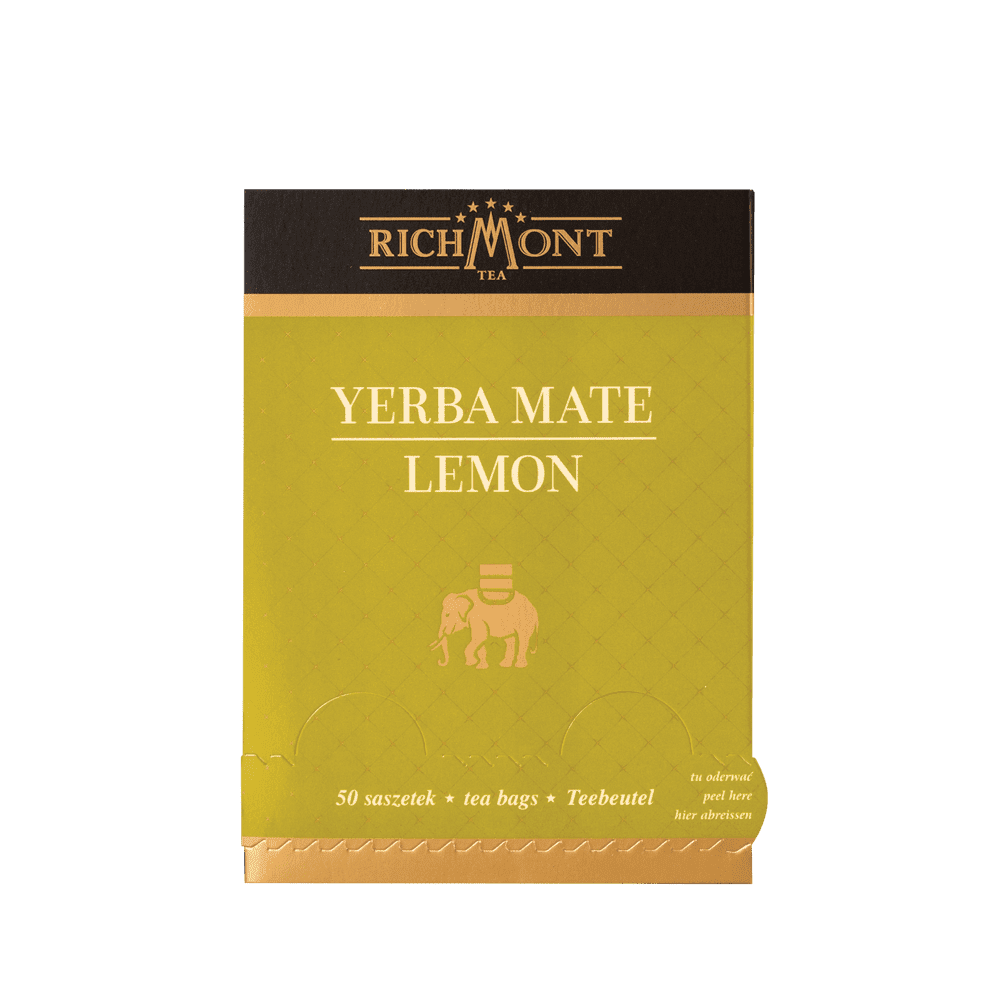 Ziołowa Herbata Richmont Yerba Mate Lemon 50 Saszetek 