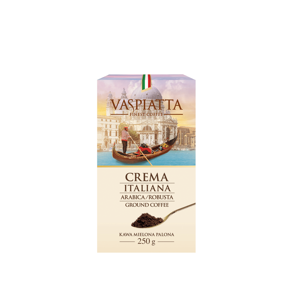 Kawa Mielona Vaspiatta Crema Italiana 250g