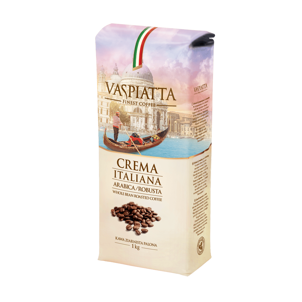 Kawa Ziarnista Vaspiatta Crema Italiana 1kg
