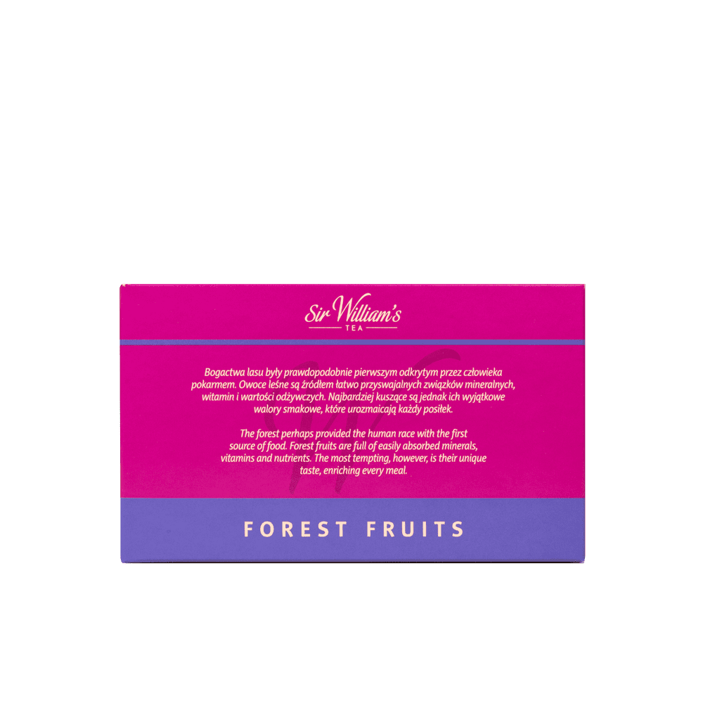 Owocowa Herbata Sir William’s Tea Forest Fruits 50 Saszetek 