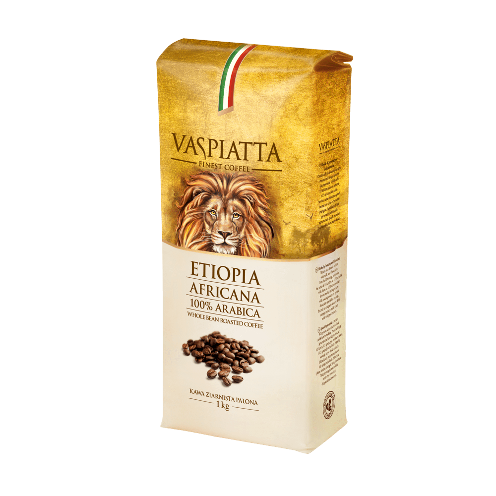 Whole Bean Coffee Vaspiatta Africana 1kg