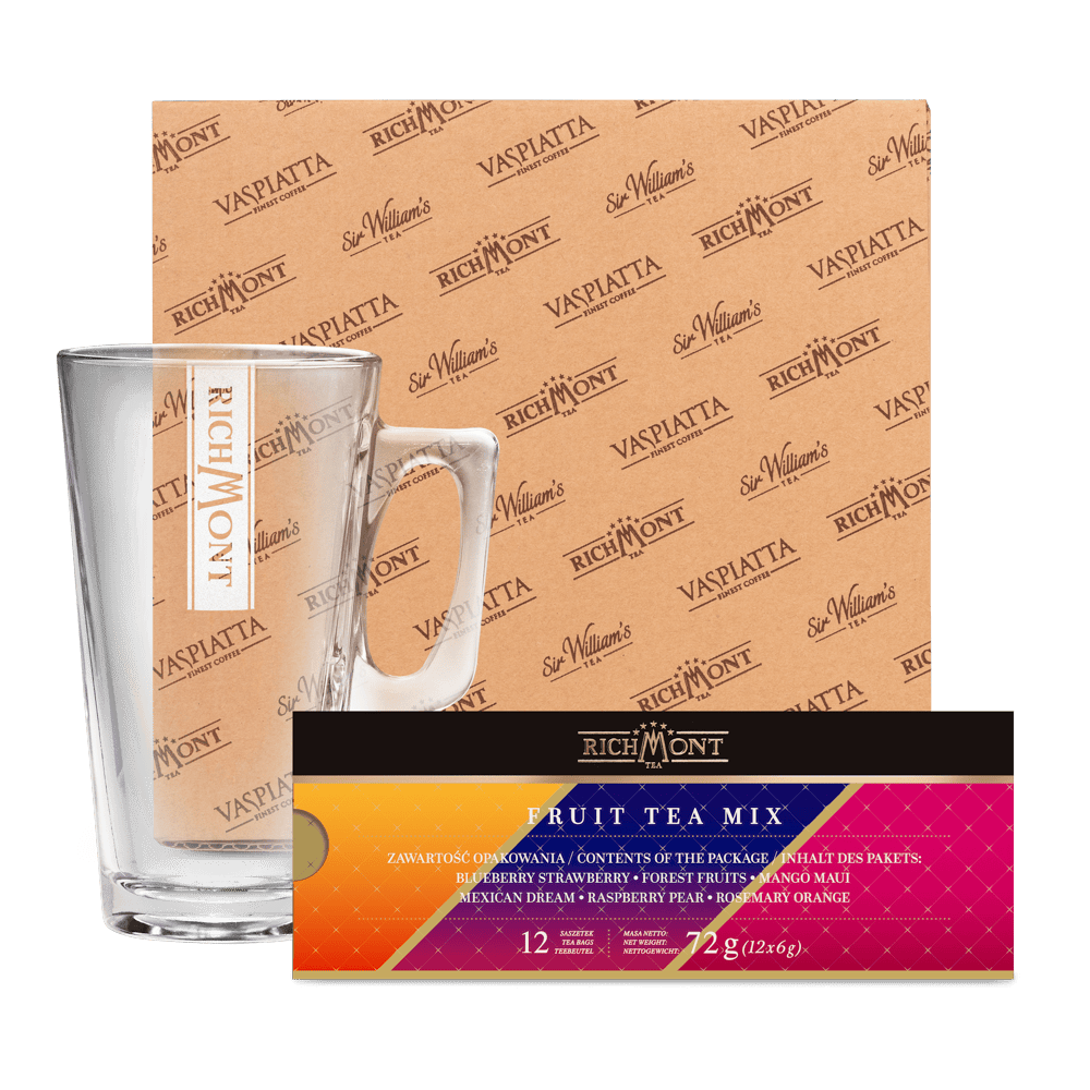 Tea Richmont Fruit Mix Tea Set + Richmont Hot Glass