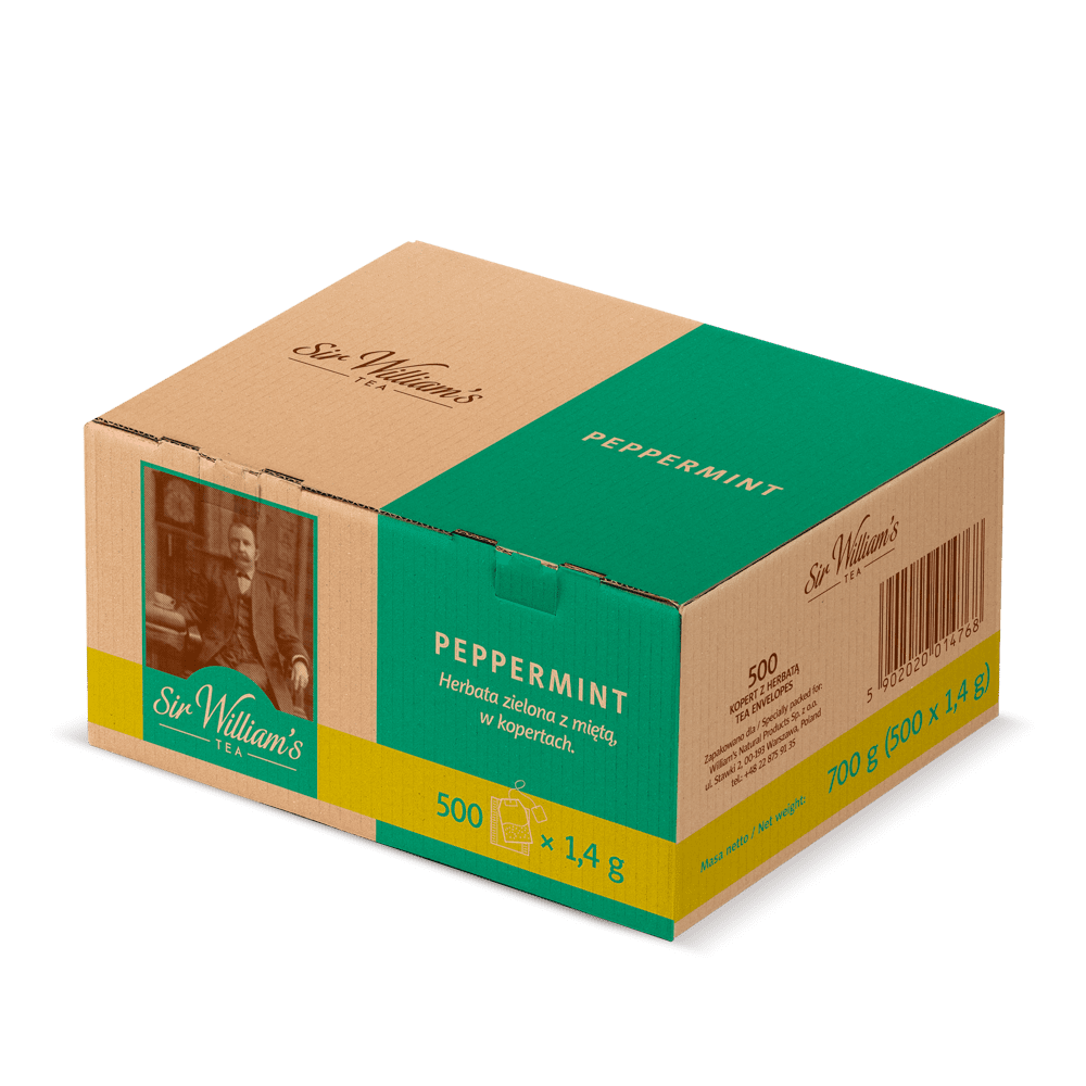Green Tea Sir William’s Tea Peppermint 500 Tea Bags 