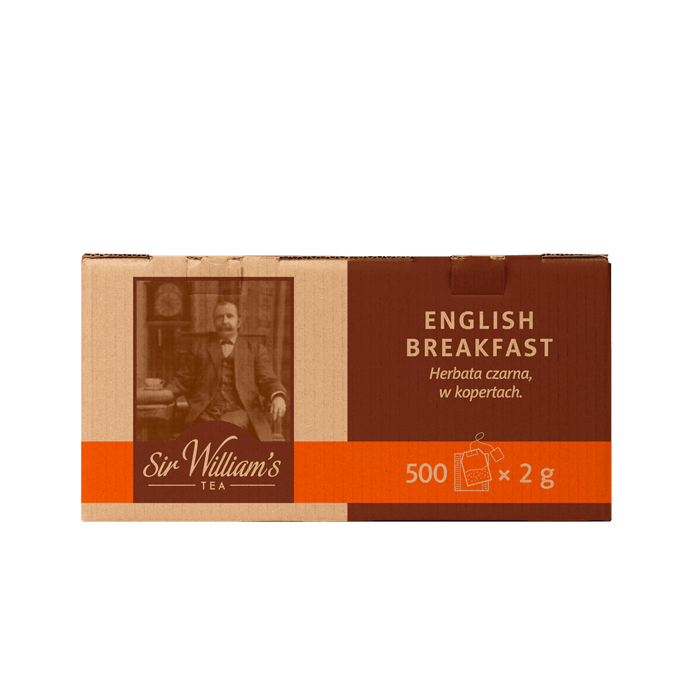 Czarna Herbata Sir William’s Tea English Breakfast 500 Saszetek 