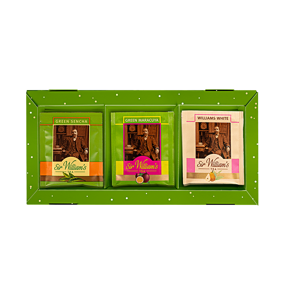 Sir William's Tea Greens And White Tea Box - 15 tea bags