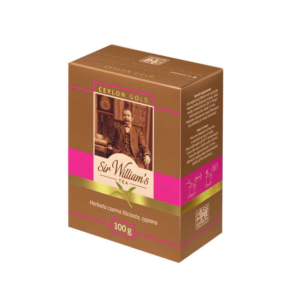 Liściasta Herbata Sir William's Tea Ceylon Gold 100g