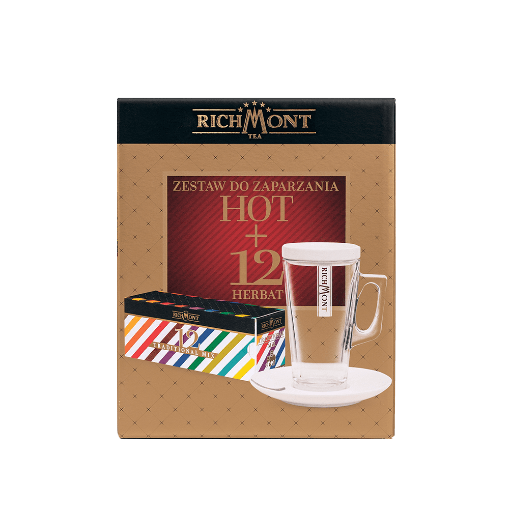Hot Brewing Set + 12 RICHMONT Teas