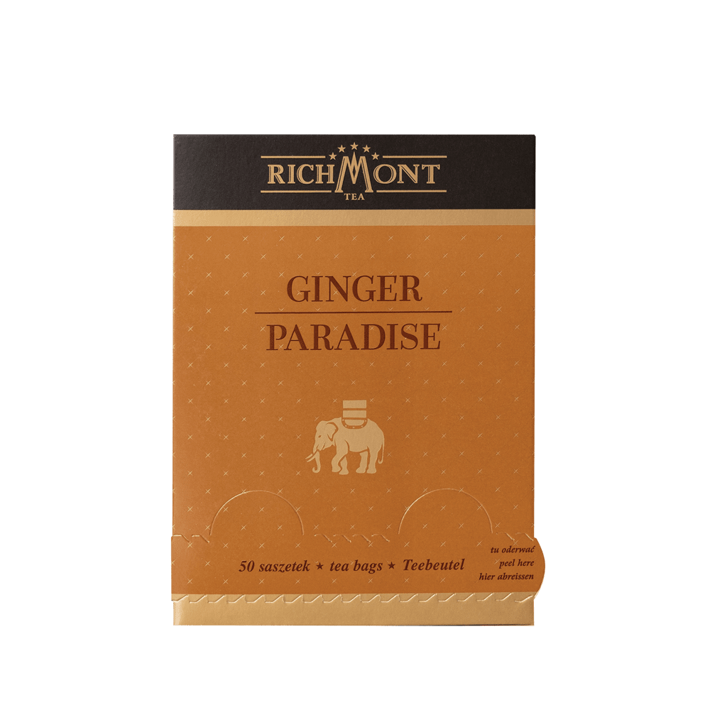 Ziołowa Herbata Richmont Ginger Paradise 50 saszetek 