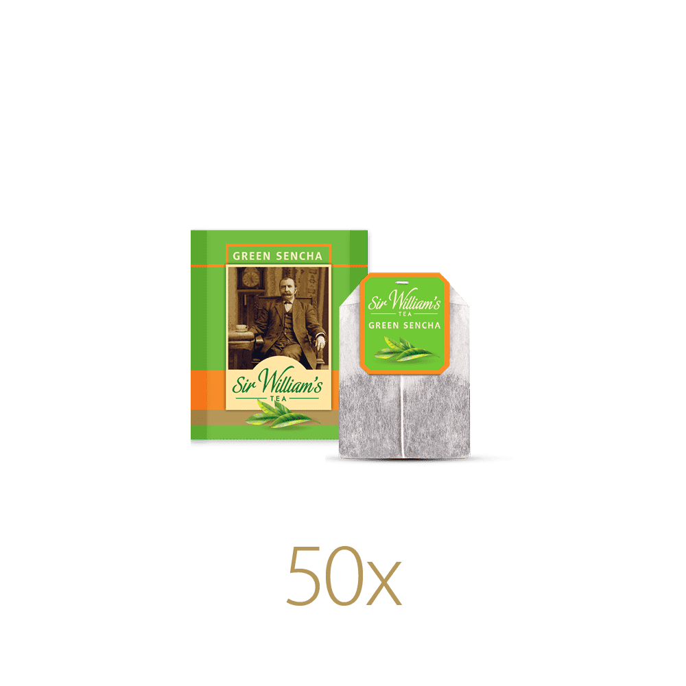 Green Tea Sir William’s Tea Green Sencha 50 Tea Bags 