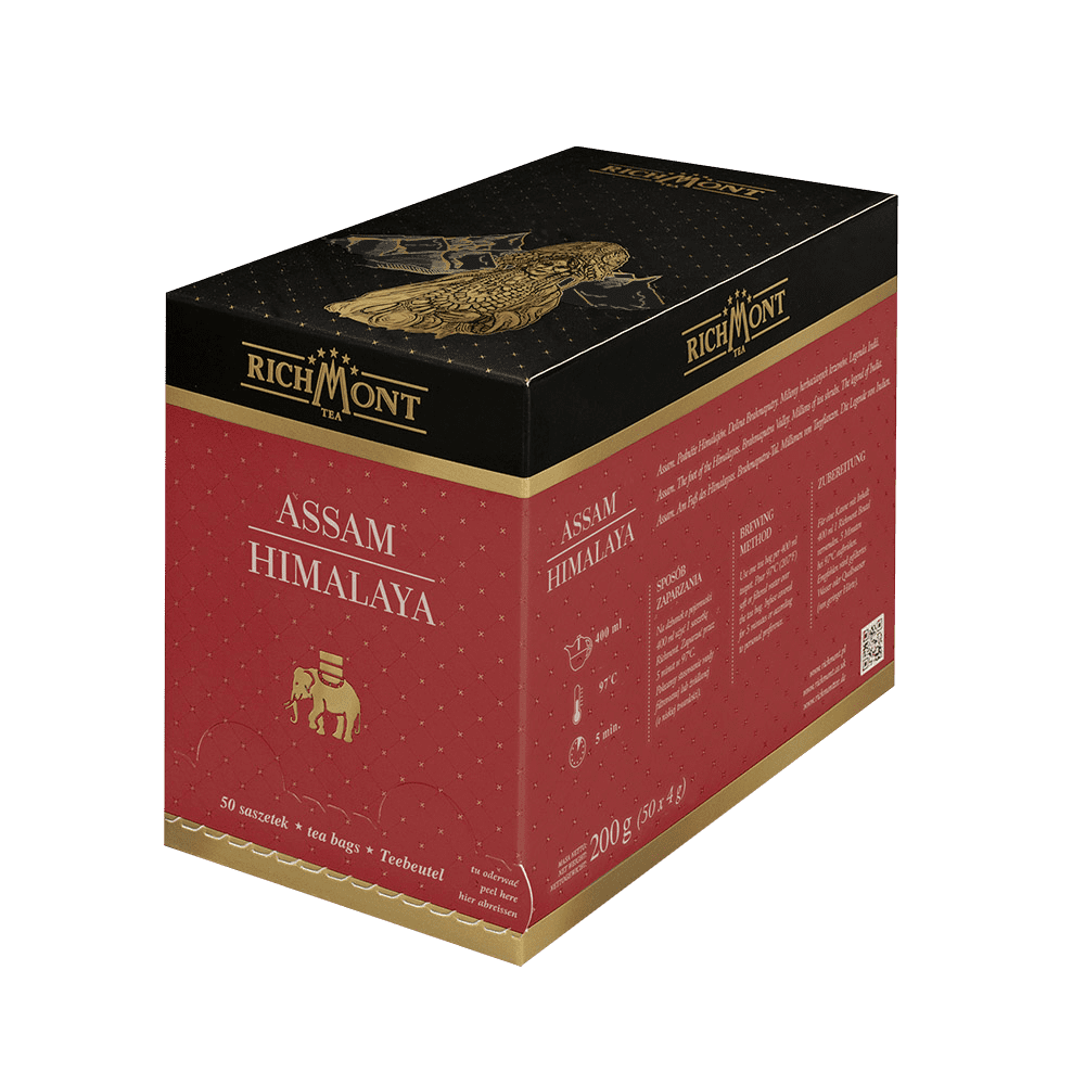 Black Tea Richmont Assam 50 Tea Bags 