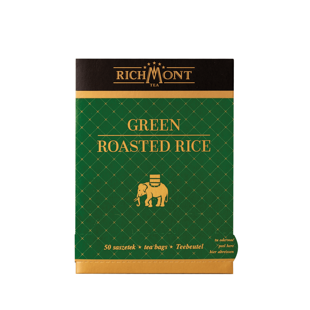 Zielona Herbata Richmont Green Roasted Rice 50 Saszetek 