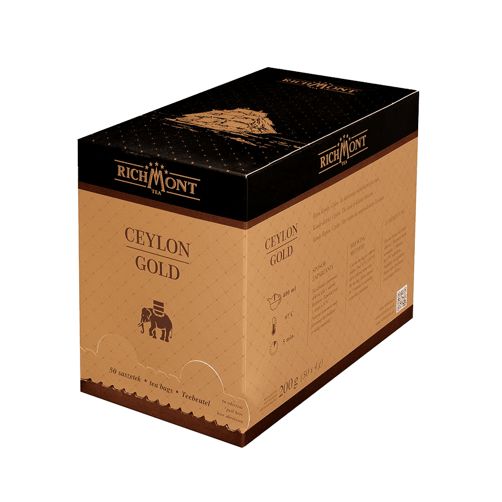 Black Tea Richmont Ceylon Gold 50 Tea Bags