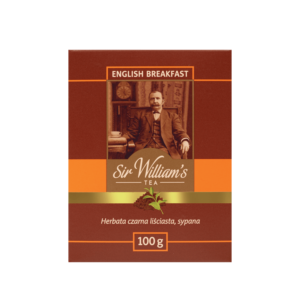 Liściasta Herbata Sir William's Tea English Breakfast 100g 