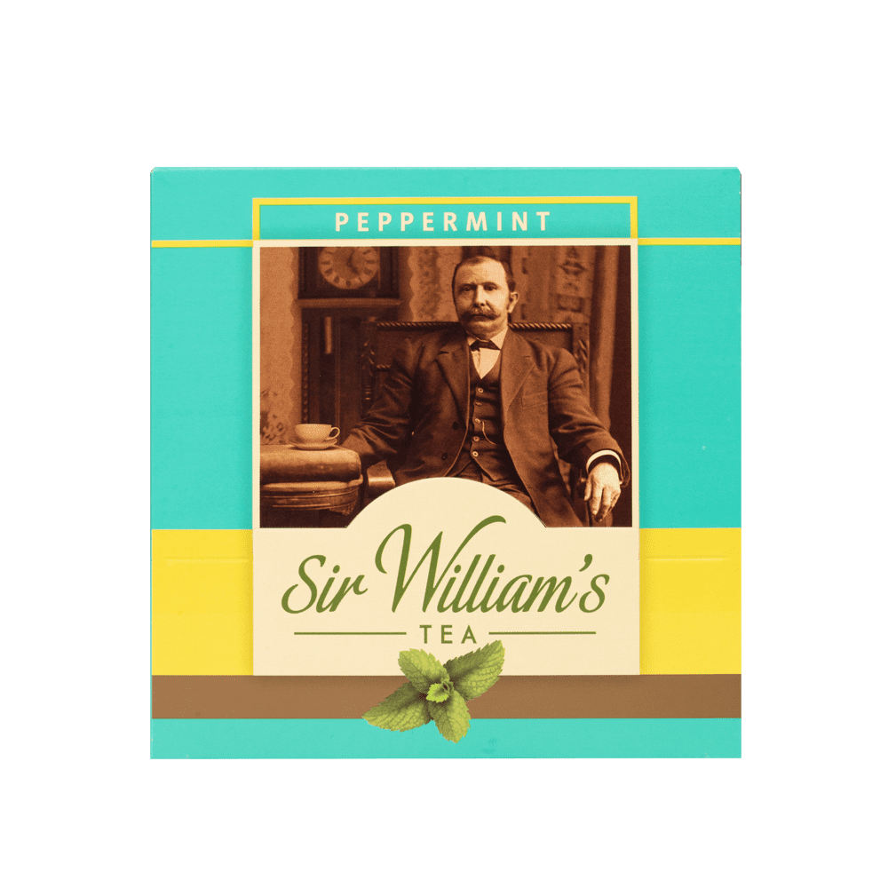 Zielona Herbata Sir William’s Tea Peppermint 50 Saszetek 