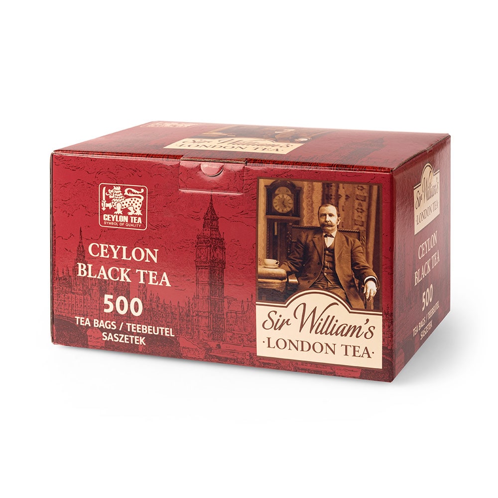 Czarna Herbata Sir William's London Ceylon Black Tea 500 Saszetek