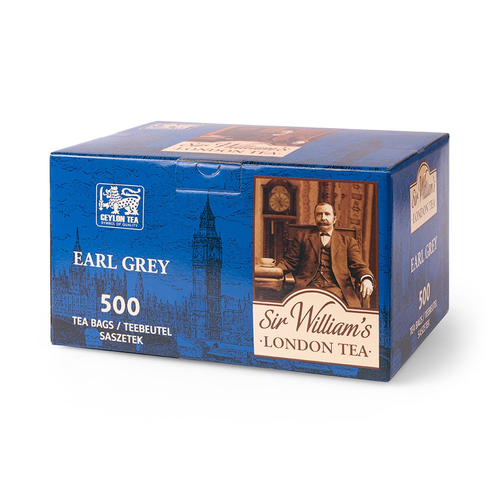 Czarna Herbata Sir William's London Earl Grey 500 Saszetek