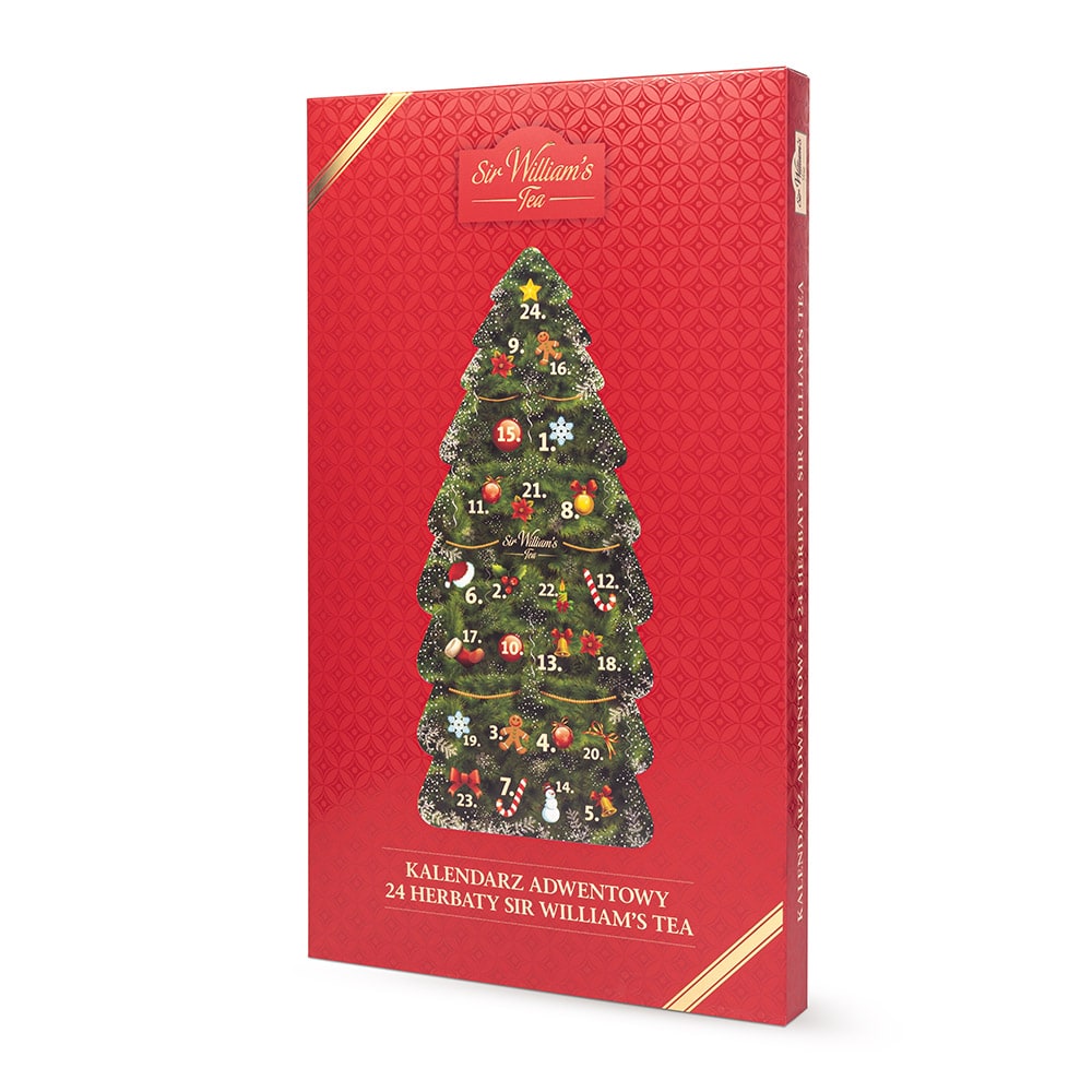  Christmas Tree Advent Calendar With Tea Sir William's 